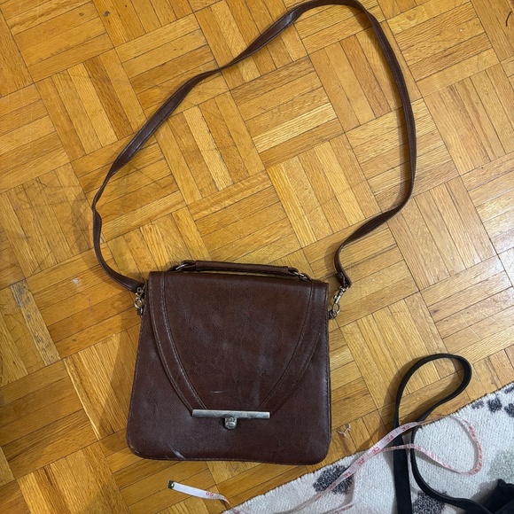 vintage Handbags - Vintage late 80s brown purse *accepting offers